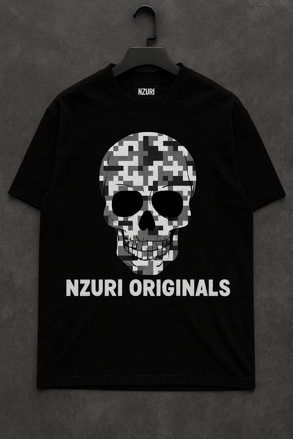 NZURI Skull camo Classic Fit | Luxury Streetwear