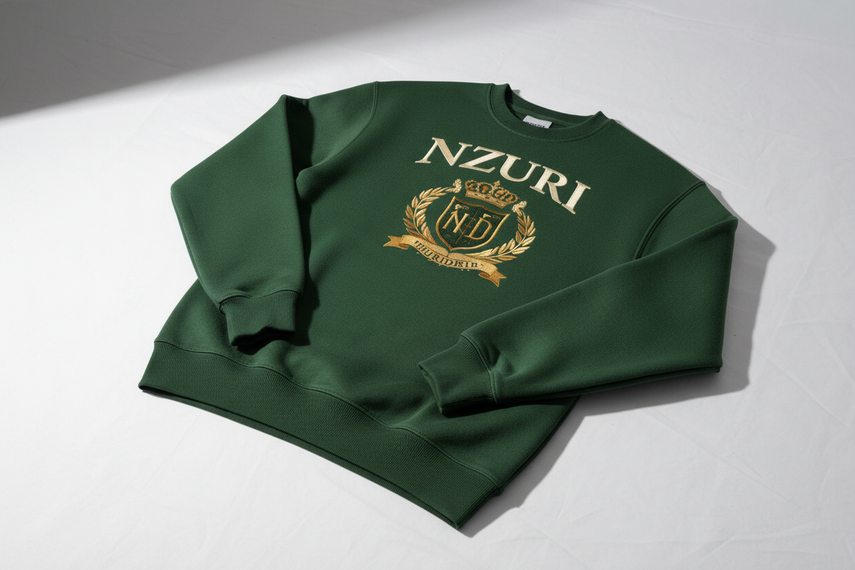 Premium Green Sweatshirt Banner